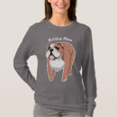 Search for bulldog womens tshirts Dog mom