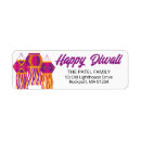 Search for diwali return address labels Elegant