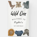 Search for wild one birthday decor Elephant