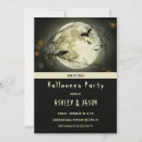 Search for crow halloween invitations Moon