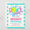 Recherche de tennis anniversaire invitations Fête d'anniversaire de tennis