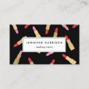 Recherche de lipstick cartes visite Girly