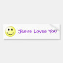 Search for jesus loves you bumper stickers Religion
