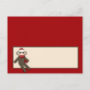 Recherche de points de singe posters Rouge