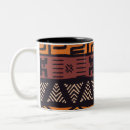 Recherche de style africain tasses Ethnique