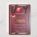 Search for burgundy christmas invitations Corporate