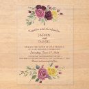 Recherche de rouge jaune invitations Rose