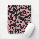 Search for pink camo mousepads Black