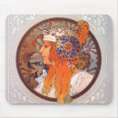 Search for alphonse mucha mousepads Lithograph