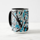 Search for markings mugs Abstract