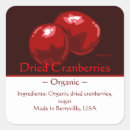 Search for cranberries stickers Food