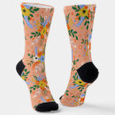 Search for floral socks Colourful flowers