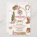 Recherche de cowgirl baby shower invitations Rodéo