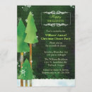 Search for unique christmas invitations Rustic