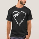 Search for heart paw tshirts Pet