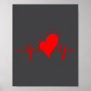 Recherche de ecg posters Battement de coeur