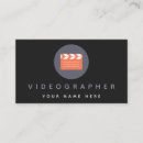Recherche de producteur cinématographique cartes visite Caméra