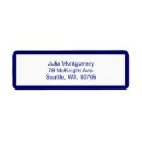 Search for navy chevron return address labels Elegant