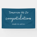 Search for rehearsal dinner banners Calligraphy