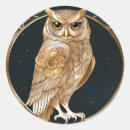 Search for owl stickers Retro