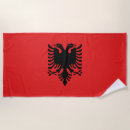 Search for flag beach towels Albania