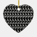 Search for letter k ornaments Trendy