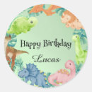 Search for birthday invitation stickers Jungle