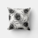 Search for black white peacock decor Peafowl