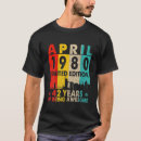 Recherche de april birthday tshirts Vintage