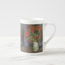 Search for red poppies mugs Vintage
