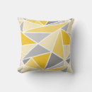 Search for mustard and grey pillows Geometric