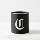 Search for black background mugs White