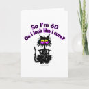 Search for 60th cat birthday cards Funny