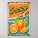 Recherche de fruits frais posters Orange