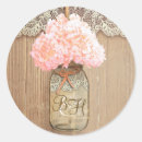 Search for hydrangeas wedding stickers Rustic