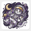Search for cosmic cat stickers Astronaut