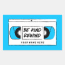 Search for vhs stickers Be kind rewind