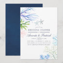 Search for beach shower wedding invitations Ocean