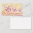 Search for butterfly business cards Retro
