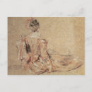 Recherche de watteau cartes postales Mode
