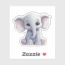 Search for cartoon elephants stickers Animal