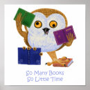 Search for reading kids posters Owl