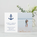 Search for nautical wedding save the dates Navy blue