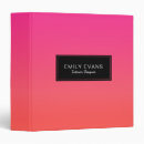 Search for orange colour binders Trendy