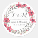 Search for vintage pink wedding stickers Flower