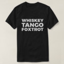 Search for whiskey tango foxtrot tshirts Humour