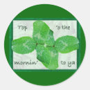 Search for st pattys stickers Clover