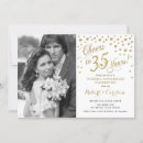 Search for 35 years invitations 35th anniversary