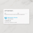 Search for doctor appointment cards Dental