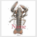 Search for crustacean stickers Lobster